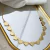 Choker Corações Preenchidos