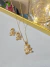 Conjunto Colar e Brinco Ursinhos Cravejados - Dourado