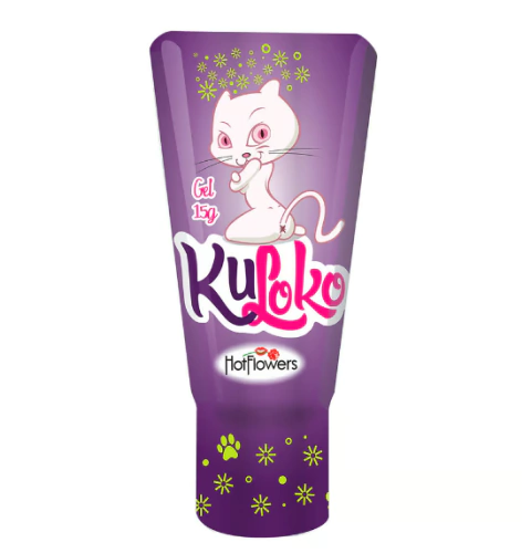 Kuloko Gel Dessensibilizante e Excitante Anal 15g Linha Brasileirinhos Hot Flowers