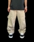 Pantalón Baggy Beige