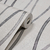 Papel de Parede Geométrico Off White com Ondas Cinza Ideale - comprar online