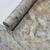 Papel de Parede Vinílico Mármore Azul c/ Dourado Ideale - comprar online