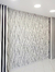Papel de Parede Geométrico Off White com Ondas Cinza Ideale - Ideale Papéis de Parede Importados