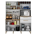 Armário de Cozinha 7 Portas 2 Gavetas Monte Rey Valdemóveis Branco - comprar online