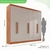 Guarda-roupa Casal 6 Portas 2 Gavetas França Cinamomo/Off-White na internet