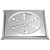 Grelha Inox 10x10 Quadrada Com Caxilho