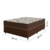Cama Box Casal Colchão Espuma D33 Marquês 138x188x57cm Marrom Umaflex - Suporta até 90kg por Pessoa - Lojas lartec 