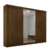 Guarda-Roupa Casal 3 Portas 6 Gavetas Branco - Minastex