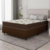 Cama Box Casal Colchão Espuma D33 Marquês 138x188x57cm Marrom Umaflex - Suporta até 90kg por Pessoa - comprar online