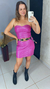 vestido couro curto - comprar online