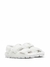 Prada Shearling Logo Plaque Fur - comprar online