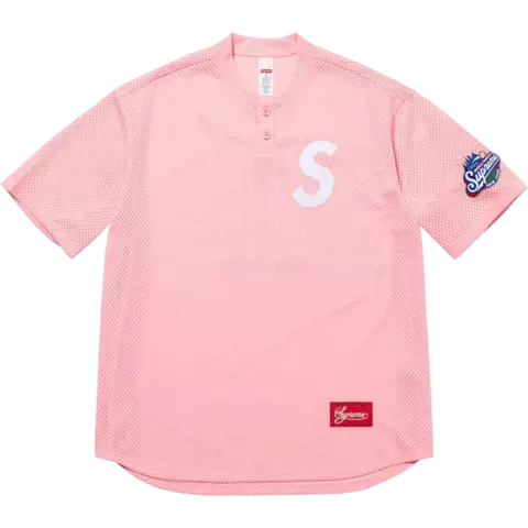 Camisa Supreme S Logo Baseball Henley