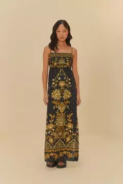 Vestido Cropped Flora Abacaxi