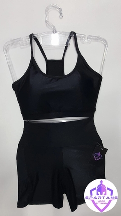 Imagem do Conjunto Short Poliamida Canelado