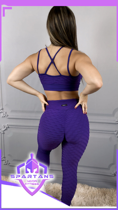 Conjunto Calça Jacquard Top Margarida - comprar online