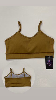 Top Poliamida alça simples - SPARTANS MODA FITNESS