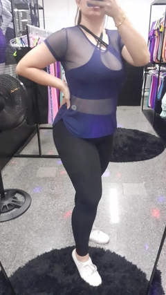 Imagem do Blusa Tulê manga curta