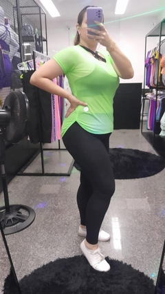 Blusa Tulê manga curta - SPARTANS MODA FITNESS