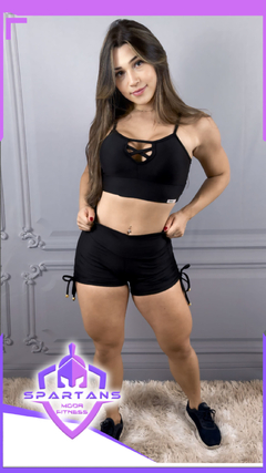 Conjunto Short Paint Cadarço Lateral Top Dalila - loja online