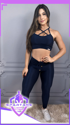 Imagem do Conjunto Calça Aveludado Top Mel