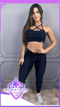 Imagem do Conjunto Calça Aveludado Top Mel