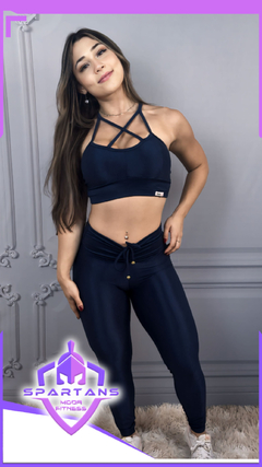 Conjunto Calça Aveludado Top Mel