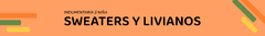 Banner de la categoría Sweaters y livianos