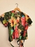 Blusa Estampada Cruzada