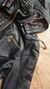 Campera de cuero con capucha - comprar online