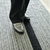Alfombra Pasillo Lana Gris con Raya Negra - comprar online