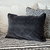 Almohadón Terciopelo Rombos 60x40 - Negro - comprar online