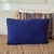 Almohadón Lana 60x40- Azul - comprar online