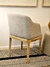 Silla Grace Con Brazos - Terciopelo - Concepto Fusión