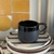 Taza NET con asa - Negro mate + Negro brillante en internet