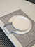 Pack Canvas Raya B y N. Individuales + Servilletas x4 - tienda online