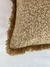 Almohadón Lana Boucle con Flecos 60x40- Mostaza - tienda online