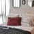 Almohadón Lana Boucle con Flecos 60x40- Colorado - comprar online