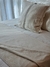 Pillow Reversible Matelasse Rombos - Terciopelo OW + Tusor OW - Concepto Fusión