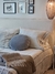 Pillow Reversible - Terciopelo Grafito + Tusor Rayado - Concepto Fusión