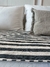 Pillow Canvas Rayas Anchas Reversible - Blanco y Negro - comprar online