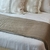Pillow Reversible Matelasse Rayas -Terciopelo Taupe + Tusor Rayado - comprar online
