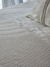 Imagen de Pillow Reversible Matelasse Rayas -Terciopelo Taupe + Tusor Rayado