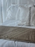 Pillow Reversible Matelasse Rayas -Terciopelo Taupe + Tusor Rayado - comprar online