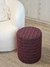 Puff Cilindro en Tejido Lana Fantasia - comprar online