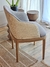Imagen de Silla Grace Con Brazos - Lino y Rafia