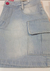 Saia Jeans com Bolso lateral - loja online