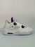 Jordan 4 Blanco Morado - comprar en línea