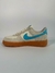 AF1 Beige Azul Gamuza - Kicks
