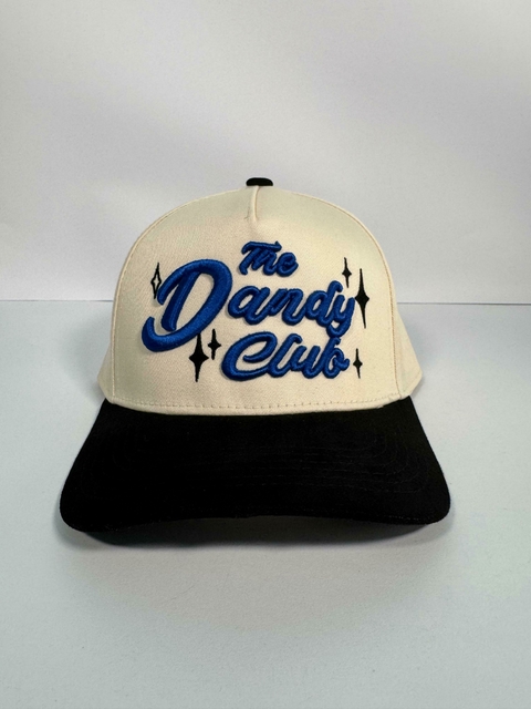 Gorra The Dandy Club Beige Azul Negro - comprar en línea
