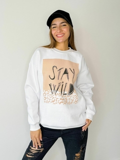Buzo frizado stay wild